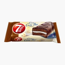 Cake Bar prăjitură cu glazură de cacao și umplutură de vanilie 32g
