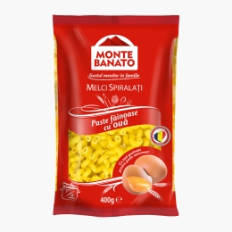 Paste cu ou, melci spiralați 400g