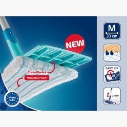 Set curățenie Power Clean (găleată+mop+coadă)