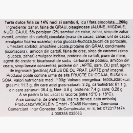 Turtă dulce asortată Burggraf 200g