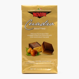 Praline cu 4 straturi de ciocolată Cuadro 150g