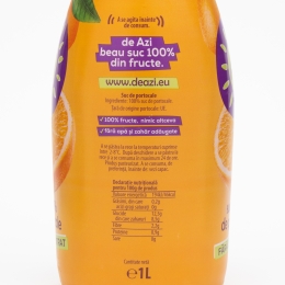 Suc 100% de portocale 1l