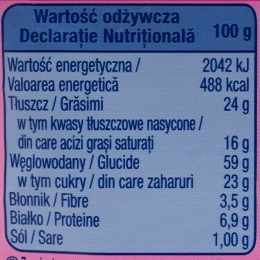 Biscuiți cu toping de zmeură 100g
