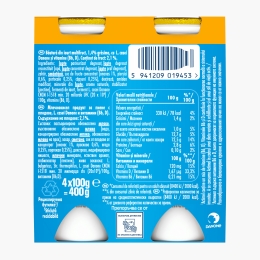 Iaurt de băut multifruct 4x100g