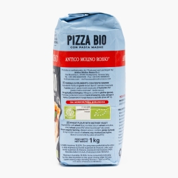 Făină eco din grâu cu maia, măcinată pe piatră, pentru pizza 1kg