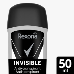 Deodorant stick Men Invisible Black & White clothes 50ml
