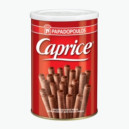 Rulouri din napolitană umplute cu cremă de alune de pădure și cacao 400g