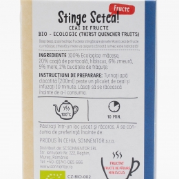 Ceai fructe eco „Îngerașii ștrengari - Stinge setea!” 18 plicuri