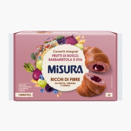 Croissant integral cu fructe de pădure, sfeclă 308g