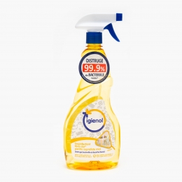 Dezinfectant spray fără clor pentru suprafețe mici Lămâie 750ml