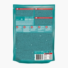 Hrană uscată pentru pisici sterilizate, 200g, vită și grâu