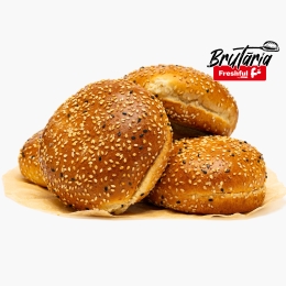 Chifle Burger Brioche cu semințe 4x60g