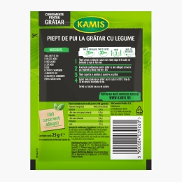 Condimente pentru grătar 25g
