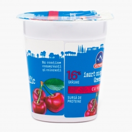 Iaurt cu specific grecesc vișine 125g