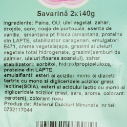 Savarină 2x150g