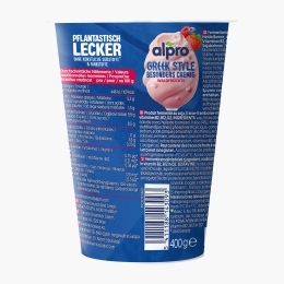 Produs fermentat din soia cu aromă de fructe de pădure Greek Style 400g