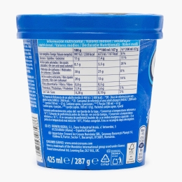 Înghețată cu vanilie, cu biscuiți cu cacao zdrobiți în bucățele 425ml