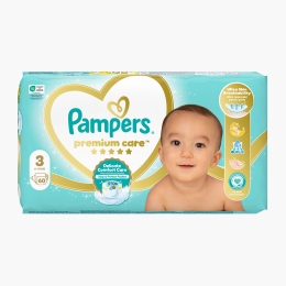 Scutece Premium Care, mărimea 3, 6-10kg, 60 buc