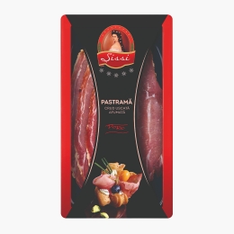 Pastramă crud-uscată, feliată 80g