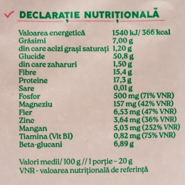 Tărâțe de ovăz 500g