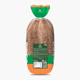 Pâine feliată cu 3 făinuri (secară, integrală și albă) Două Maiele, 600g