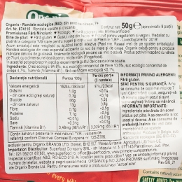 Rondele eco din orez cu cireșe, 7+ luni, 50g