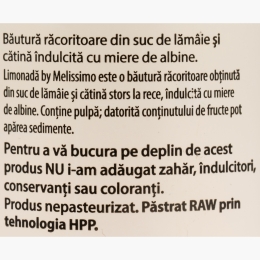 Limonadă cu cătină și miere, 0.4l