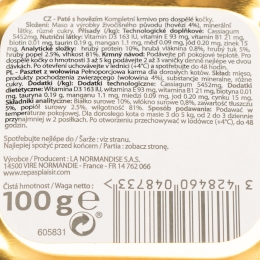 Hrană umedă pentru pisici 100g