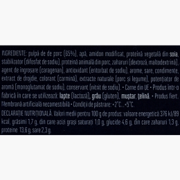 Șuncă de Praga 500g