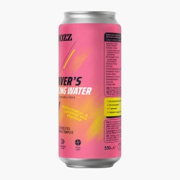 Băutură carbogazoasă cu electroliți și vitamine Driver's Sparkling Water Watermelon&Lemongrass, doză 330ml