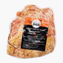 Pastramă de porc afumată 300g