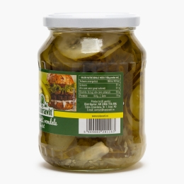 Castraveți rondele în oțet 680g