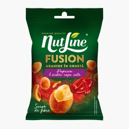 Arahide în crustă cu paprica & ardei roșu iute Fusion 60g