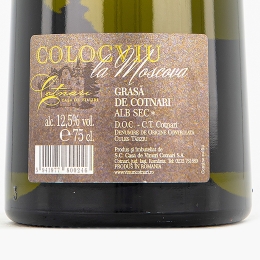 Vin alb sec Grasă de Cotnari, 12.5%, 750ml