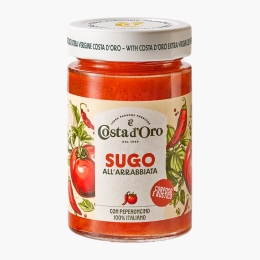 Sos pentru paste cu roșii și ardei iute Sugo all'Arrabbiata 190g