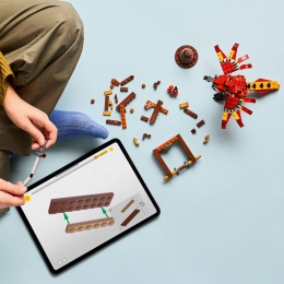 Fawkes: Phoenixul lui Dumbledore, 76448 Harry Potter, 299 piese, +8 ani