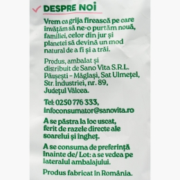 Mini rondele din orez expandat cu smântână și ceapă, sharing pack, 65g
