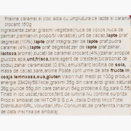 Trufe de ciocolată albă cu caramel și cremă de lapte Harry Potter 150g