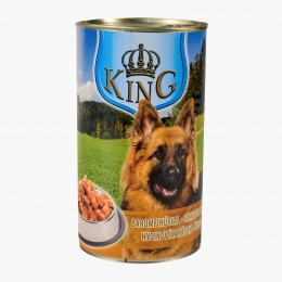 Hrană umedă integrală pentru câini adulți, 1240g, cu carne pasăre
