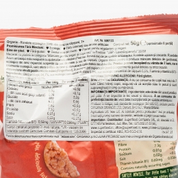 Rondele eco din orez cu căpșuni, 7+ luni, 50g
