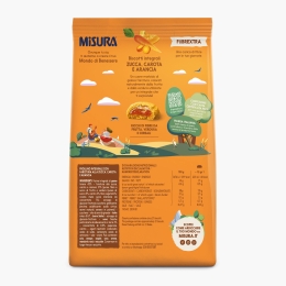 Biscuiți integrali cu dovleac, morcov și portocale 260g