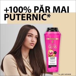 Șampon pentru păr lung predispus la deteriorare Supreme Length 400ml