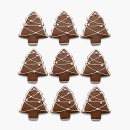 Turtă dulce în formă de braduți 90g