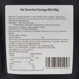 Mei decorticat ecologic 500g