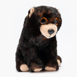 Jucărie de pluș, Urs Negru, 15cm