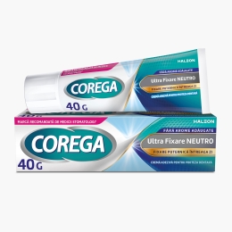 Cremă adezivă pentru proteza dentară, Ultra Fixare Neutro, 40g