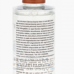 Apă micelară bio pentru față și ochi 200ml