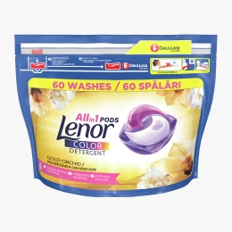 Detergent de rufe capsule All in One Gold Orchid, 60 spălări