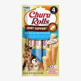 Recompense pentru câini Rolls, Joint Support, cu pui și brânză 48g