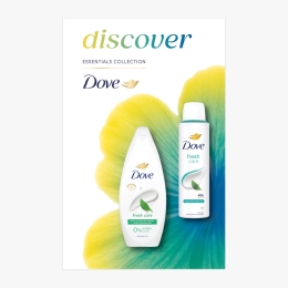 Set cadou Discover: gel de duș Fresh Care 250ml + deodorant spray Fresh Care 150ml